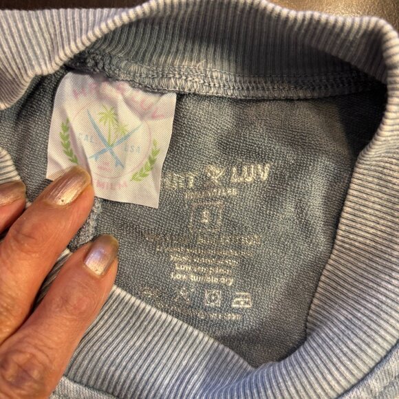 Hrt & Luv Wild Spirit Sweatshirt M Distressed Design American Heritage - Picture 5 of 12